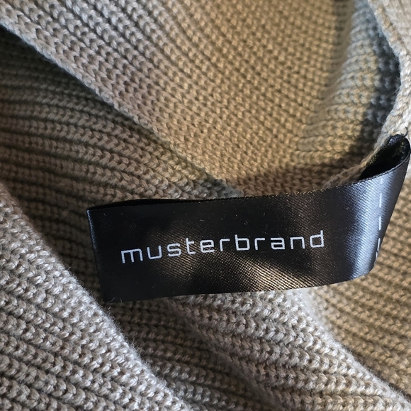 SOLD Star Wars Musterbrand Rebel Alliance Wrap Sweater Unisex Size XL Gray Knit - Picture 13 of 15